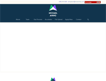 Tablet Screenshot of michaelaning.com